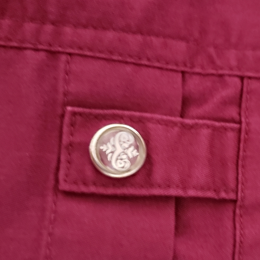 Burgundy Scrub Pants - Picture 8 of 12